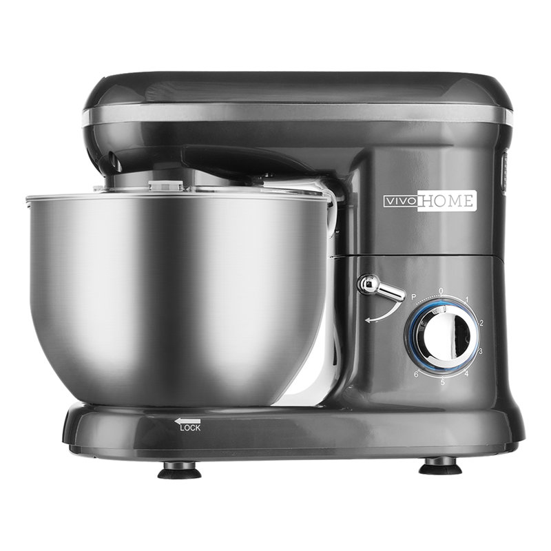 VIVOHOME Stand Mixer, 650W 6 Speed 6 Quart TiltHead Kitchen Electric
